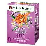 Bad Heilbrunner Salbei Honig Tee im Filterbeutel, 5er Pack (5 x 15...