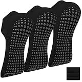 Oumida 3 Paar Yoga Socken Anti Rutsch Socken Damen, Rutschfeste...