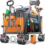 KESSER® Bollerwagen GTR9000 Handwagen 200Kg | 200L Stauraum Transportwagen...