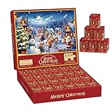 Weihnachten Countdown Puzzle,Countdown Kalender-Puzzlespiel -...