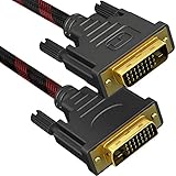 Retoo DVI-D auf DVI-D Kabel DVI Dual Link 24+1 pin auf DVI-D DVI-Adapter...