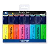 STAEDTLER Textmarker Textsurfer classic, großer Tintenspeicher, lange...