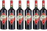 6 Flaschen Cynar a 1000ml - Der Halbbitterlikör mit der Artischocke aus...