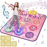Gontence Tanzmatte für Kinder ab 3 4 5 Jahre Mädchen, Musikmatte mit...