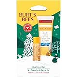 Burt’s Bees Geschenkset für Lippen & Körper, Bienenwachs-Lippenbalsam...