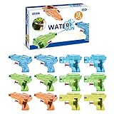 YouCute 12 Stück wasserpistole klein wasserspritzpistole Kinder...