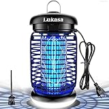 Lukasa Insektenvernichter elektrisch Groß,15W 4200V UV Mückenlampe...