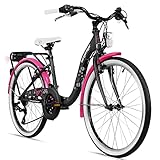 Bergsteiger Atlantis 20, 24 Zoll Kinderfahrrad, geeignet für 6,7, 8, 9,...