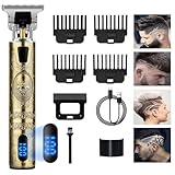 Haarschneidemaschine Profi, Trimmer Barttrimmer Herren, Barber Rasierer...
