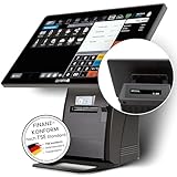 Olympia T215K Kasse für Gastronomie & Handel | Elektronisches Kassensystem...