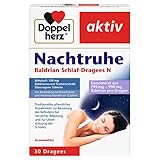 Doppelherz Nachtruhe Baldrian Schlaf-Dragees N – Arzneimittel zur...