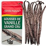 12 Vanilleschoten Grand Cru 14-15 cm | Extra Gourmet-Qualität | weiche,...