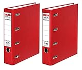 Doppelpack Herlitz 10842276 Doppelordner maX.file protect A4 rot FSC Mixed...