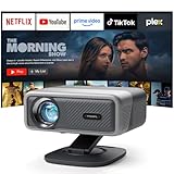 Smart Beamer 4K[Kompatibel mit Netflix] 3D Dolby Audio VISSPL 30000Lumen...