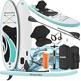 tectake® Stand Up Paddle Board, SUP aufblasbar, Standup, SUB mit Pumpe,...