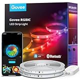 Govee LED Strip 20m, RGBIC LED Streifen mit Segmentcontrol, Musik Sync, 64...