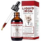 Flüssige Eisenpräparate für Katzen,60ML Katze Vitamine und Ergänzungen...