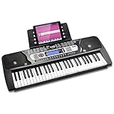 RockJam 54 Key Keyboard Piano with Power Supply, Sheet Music Stand, Piano...