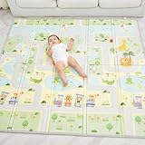 Krabbelmatte Baby Faltbar Spielmatte Kinder Spieldecke 150x180x1cm...