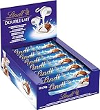 Lindt Schokolade Doppelmilch Riegel | 18 x 38 g Riegel im Thekendisplay |...