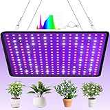 YAHAMOO Neueste YE1000 LED Grow Lampe, Pflanzenlampe LED Vollspektrum mit...