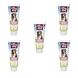 Tubi dog Delikatess Leberwurst aus der Tube für Hunde | 5er Pack | 5 x 75...