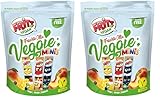 FRITT Vegan Früchte-Mix Minis 135g, 100% Vegan, Mini Kaubonbon-Streifen in...