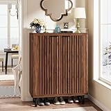 Tribesigns 6-stöckiger Schuhschrank mit Rollladentüren, großes...