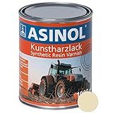 ASINOL Kunstharzlack RAL 1015 Hellelfenbein 1.000 ml