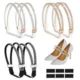 RXKFIGX 3 Paar Elastische High-Heels-Schuhriemen Abnehmbare...