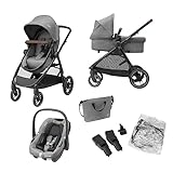 Maxi-Cosi Zelia S Trio Kinderwagen 3 in 1 Komplettset, 0-4 Jahre, bis 22...