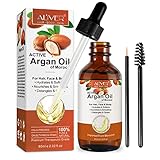 Arganöl Haare Bio Kaltgepresst, Argan Oil Für Gesicht, Haut & Haare 60ml...