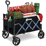 Sekey Bollerwagen Faltbar Klein 80KG, Handwagen Klappbar, Faltbarer...