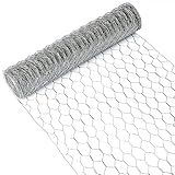 Kaninchendraht, 16M Hühnerdraht Drahtzaun, Sechseckgeflecht Hasendraht...