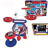Lexibook Spider-Man Digitales Schlagzeug für Kinder, echter digitaler...