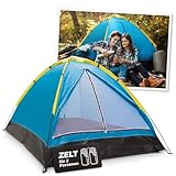 STREND PRO Campingzelt 2 Personen 175x130x100 cm – Wurfzelt, Kuppelzelt,...