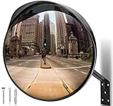 moveland Verkehrsspiegel 30cm für Garage Zufahrt Ausfahrten Park Verkehr -...