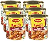 MAGGI Ravioli Bolognese, leckeres Fertiggericht mit würzigem Fleisch, für...