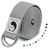 Slim Panda Yoga Gurt Aus Baumwolle - Praktisches Zubehör für Dehnen und...