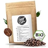 360° Premium Bio Kaffeebohnen 1000g, 100% Honduras Hochland Arabica...