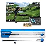 PHIGOLF Phigolf2 Golf Simulator with Swing Stick for Indoor & Outdoor Use,...