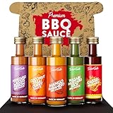 TIMBER TASTE® Grillsaucen Geschenkset Männer (5x40ml) | Besondere BBQ...