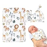 Besreey Puckdecke für Babys, Stirnband, Empfangsdecke, Set mit Pucktuch...