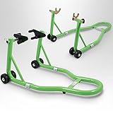 BITUXX Motorradständer hinten & vorn Motorrad Montageständer...