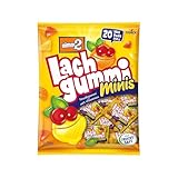 nimm2 Lachgummi Minis – 1 x 210g (20 Mini Packs) – Fruchtgummi mit...