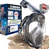 Die Preisgekrönte KAIMANA® Schnorchelmaske für Erwachsene & Kinder -...