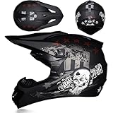 Motocross Helm Integralhelm Motorrad Erwachsene Kinder, Offroad ATV MTB...