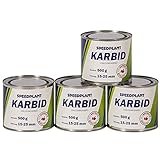 SPEEDPLANT Karbid 2kg (4X 500g) - Carbid Kabit Kabitt karbitt Karbit Karbid...