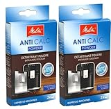 DUJULE 2er Set passend für Melitta 178582 Entkalker Kaffeevollautomaten...