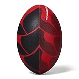 Canterbury Unisex Thrillseeker Play Rugbyball, Rot/Schwarz, 3